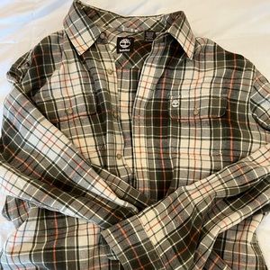 Timberland flannel shirt, size XL, worn twice